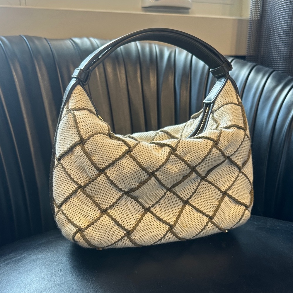 Bottega Veneta Wallace Mini Intreccio Shoulder Bag